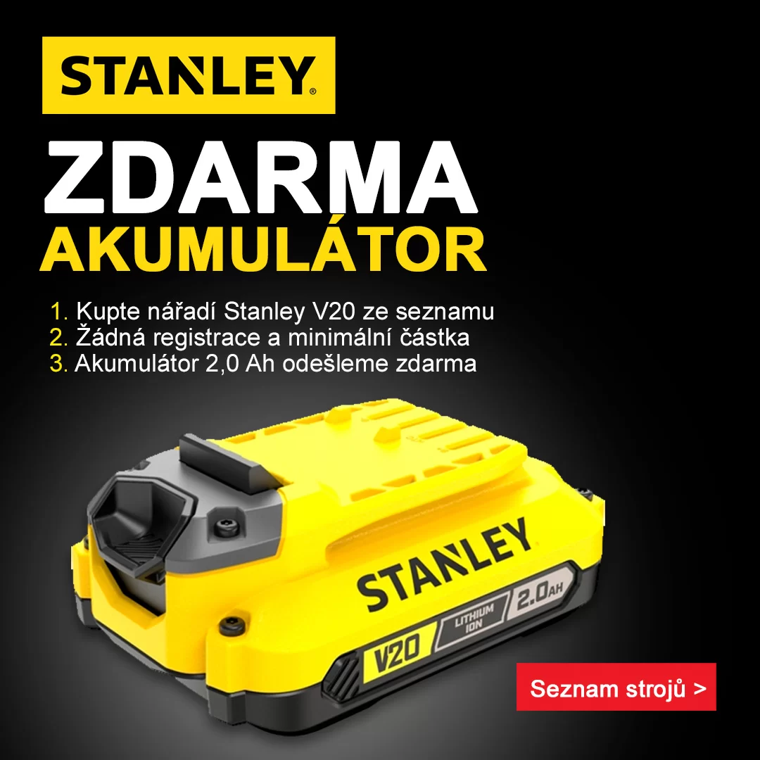 Baterie Stanley zdarma