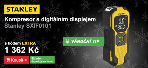 Kompresor mini bezdrátový 12V / 2Ah Stanley SXIF0101
