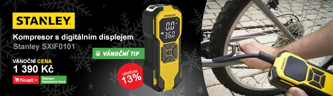 Kompresor mini bezdrátový 12V / 2Ah Stanley SXIF0101