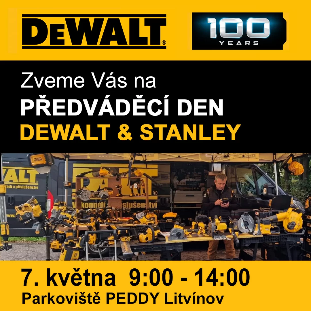 Předváděcí den Dewalt