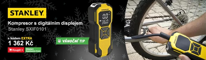 Kompresor mini bezdrátový 12V / 2Ah Stanley SXIF0101