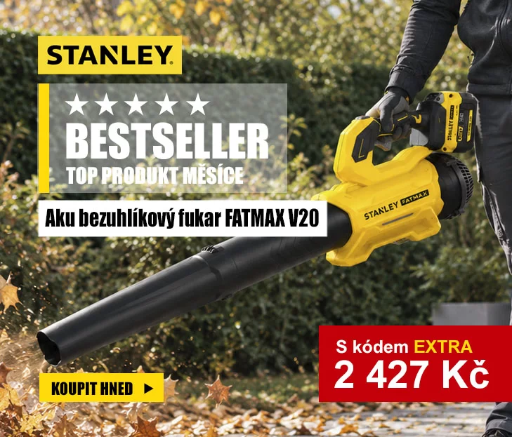 Aku bezuhlíkový fukar FATMAX V20 18V bez aku Stanley SFMCBL730B
