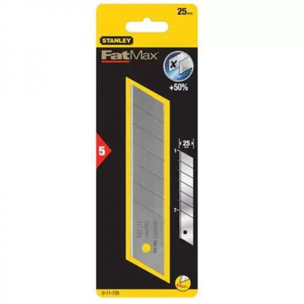 Odlamovací čepel 25mm 5ks Stanley FatMax 0-11-725