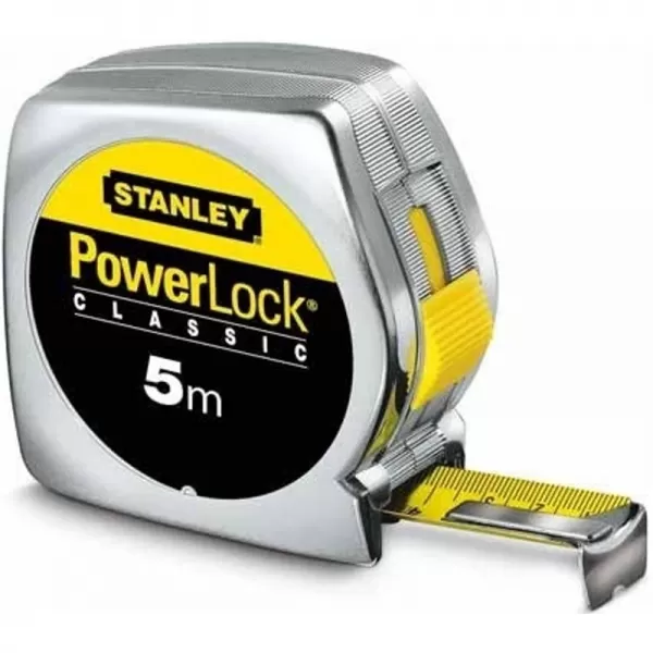 Svinovací metr 5m, plastové ABS pouzdro Stanley 0-33-194