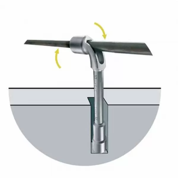 10-ti dílná sada francouzských úhlových klíčů 6x6 Stanley 1-17-383