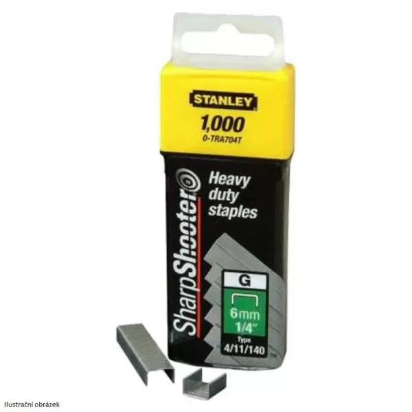 HD sponky TYP G 4/11/140, 10mm 1000ks Stanley 1-TRA706T