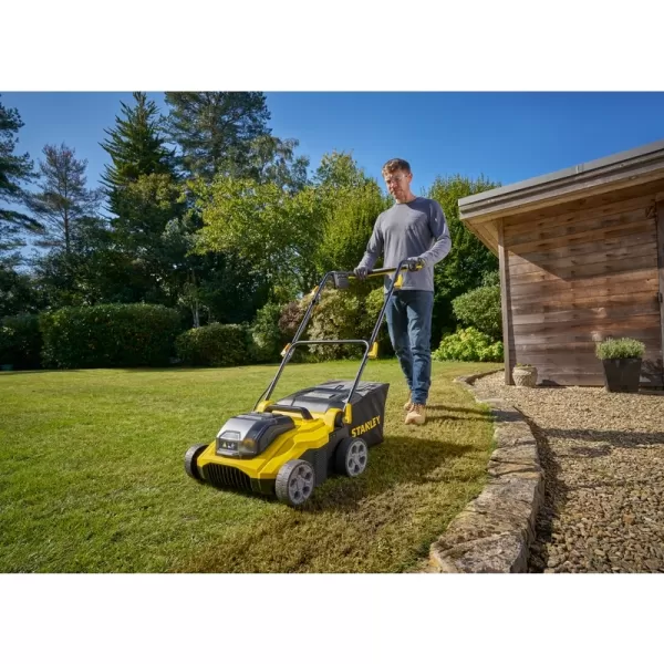 Aku vertikutátor V20 2x20V 2x4,0Ah Stanley FATMAX SCOEP3801M2