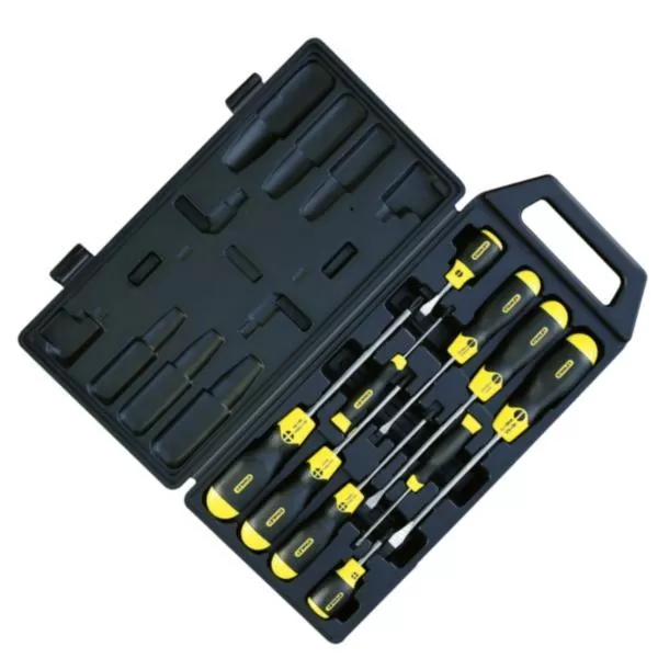 10-ti dílná sada šroubováků CushionGrip Stanley 2-65-005