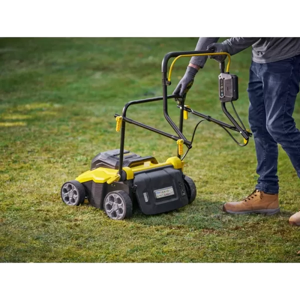 Aku vertikutátor V20 2x20V 2x4,0Ah Stanley FATMAX SCOEP3801M2