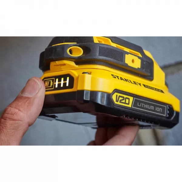 Aku bezuhlíková vrtačka 20V 18V 2x2,0 Stanley FatMax SFMCD710D2K