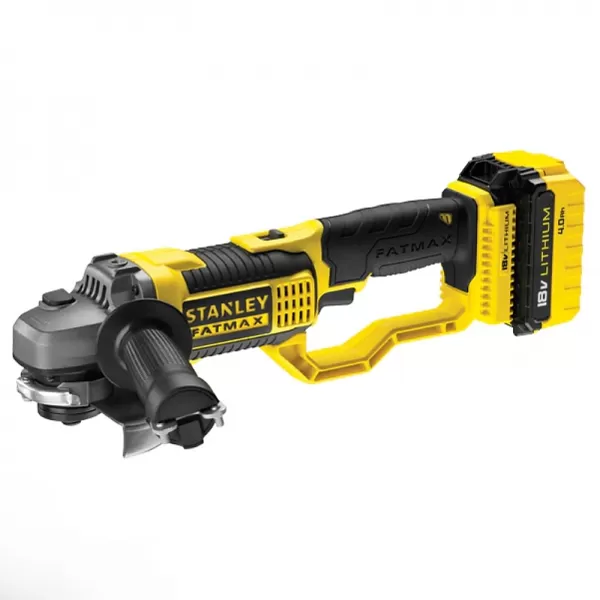 Aku úhlová bruska 125mm 18V 2x4,0Ah Stanley FatMax FMC761M2