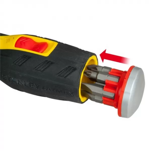 Ráčnový šroubovák s pistolovou rukojetí s 12 bity Stanley Fatmax FMHT0-62691