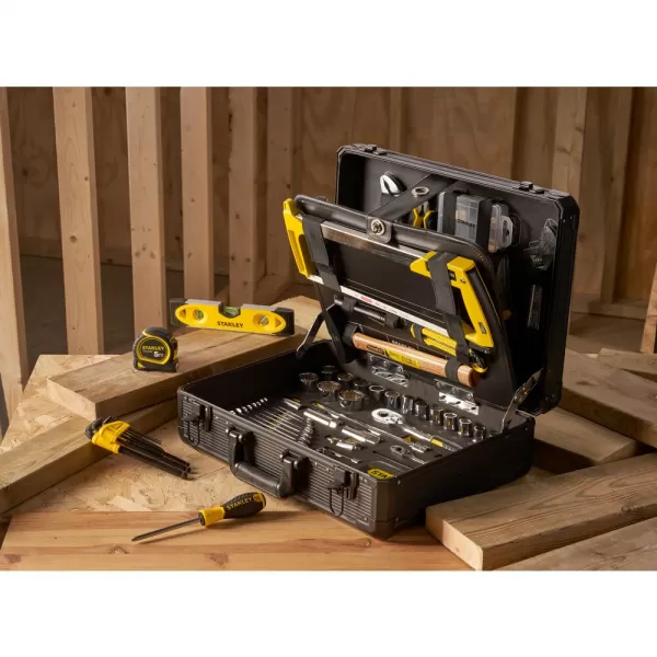 142dílná sada v montážním kufru Stanley STMT98109-1