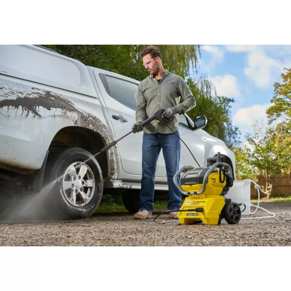 Aku tlaková myčka 2xV20 55/70/100 bar 18V bez aku Stanley FatMax SFMCPW1500B