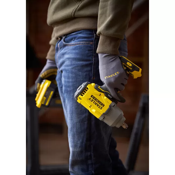 Aku bezuhlíkový rázový utahovák 1/2" V20 18V bez aku Stanley FatMax SFMCF940B