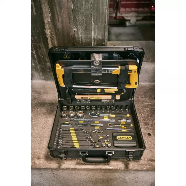 142dílná sada v montážním kufru Stanley STMT98109-1