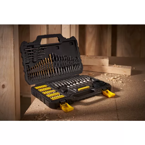 100dílná sada vrtáků a bitů Stanley STA88548