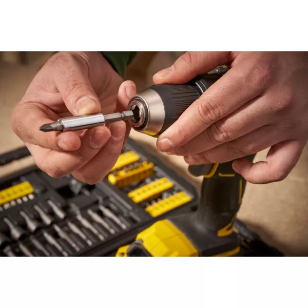 100dílná sada vrtáků a bitů Stanley STA88548