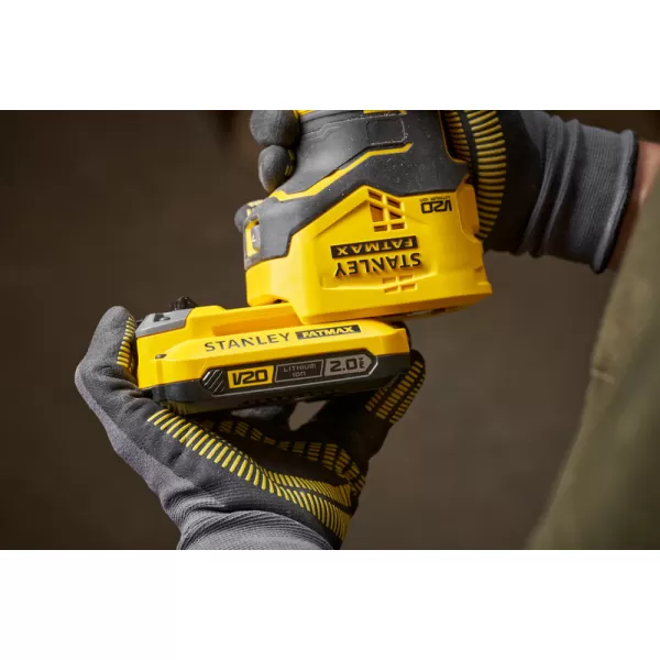 Aku bezuhlíková frézka 8mm V20 18V bez aku Stanley FatMax SFMCW400B