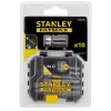 10dílná sada 50 mm torzních bitů PZ s držákem bitů Stanley STA88565