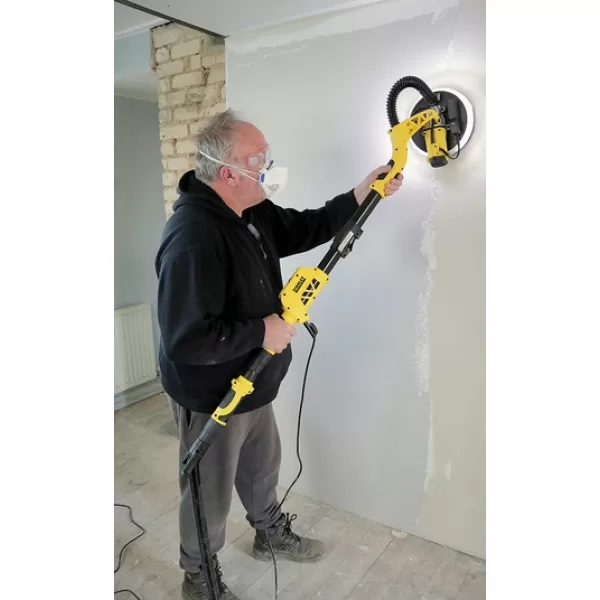 Excentrická bruska na sádrokarton s teleskopickou rukojetí Stanley FatMax SFMEE500S