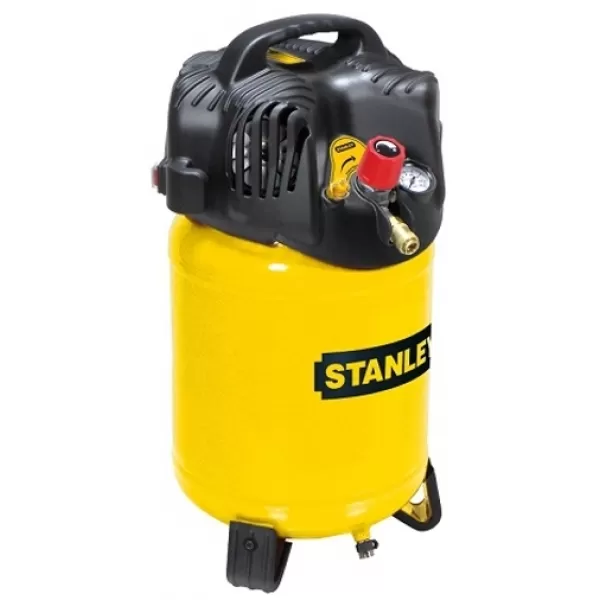 Bezolejový kompresor TWENTI s vertikální nádrží 24l Stanley D 200/10/24V