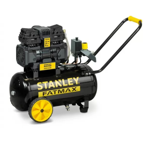 Bezolejový tichý kompresor 24l 59dB(A) Stanley Fatmax FMXCMS1524HE