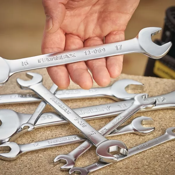 Oboustranný otevřený klíč 21 x 23 mm Anti-Slip FatMax Stanley FMMT13072-0