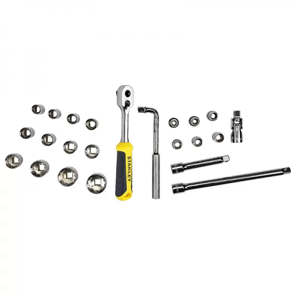 1/2" 23dílná gola sada v modulu Stanley STMT1-74173