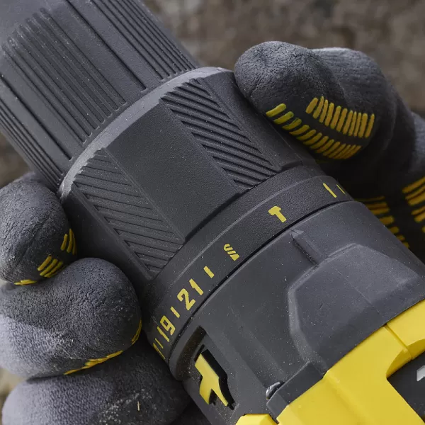 Aku příklepová vrtačka V20 18V 2x2,0Ah, příslušenství Stanley FatMax SFMCD711DSA