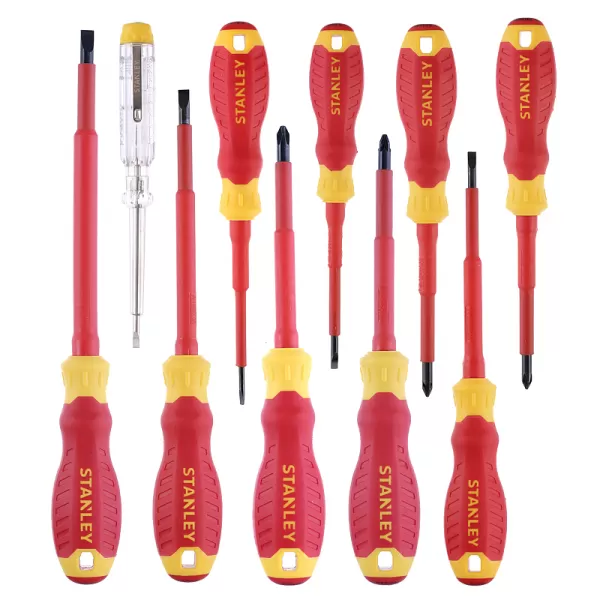 10dílná sada izolovaných šroubováků VDE Stanley STHT60032-0