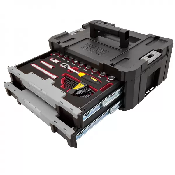 Gola sada do boxů TSTAK 3/8" 38ks Stanley FMHT0-74296