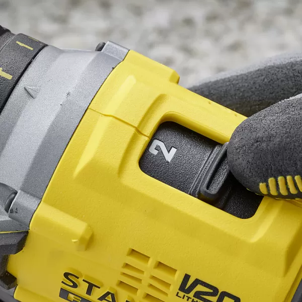 Aku příklepová vrtačka V20 18V 2x2,0Ah Stanley FatMax SFMCD715D2K