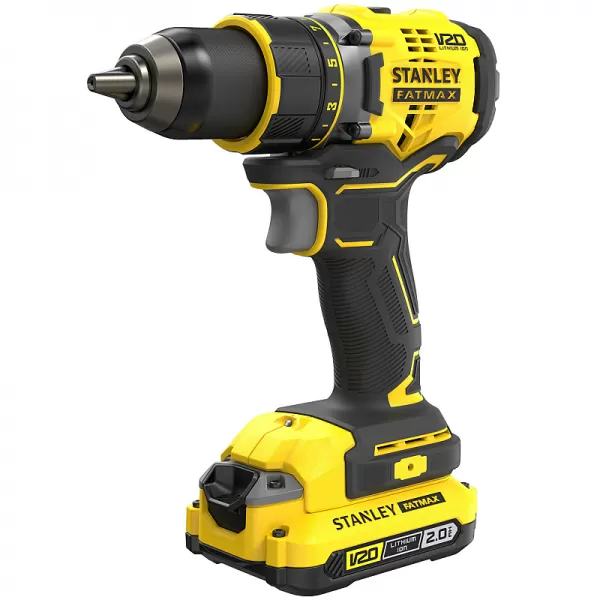 Aku vrtačka V20 18V 2x2,0Ah Stanley FatMax SFMCD720D2K