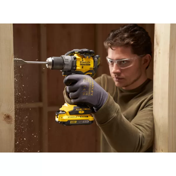 Aku bezuhlíková vrtačka V20 18V 2x2,0Ah Stanley FatMax SFMCD725D2K