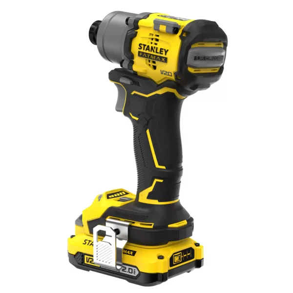 Aku bezuhlíkový rázový utahovák V20 18V bez aku Stanley FatMax SFMCF830B
