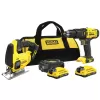 Kombinovaná sada V20 18V 2x2,0Ah Stanley FatMax SFMCK212D2S