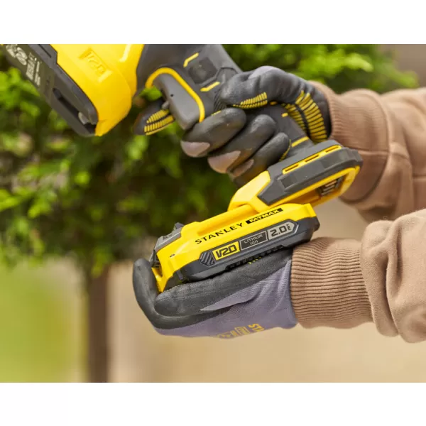 Aku nůžky na trávu a keře V20 18V 1x2,0Ah Stanley FatMax STCSS20D1